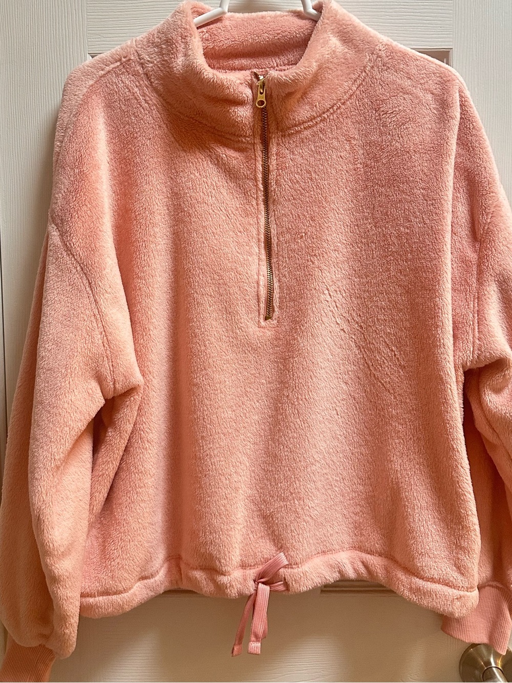Old Navy Light Pink Fleece Pullover